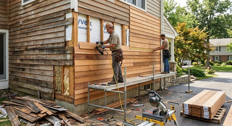 Top Siding Replacement Companies in Foxboro, MA
